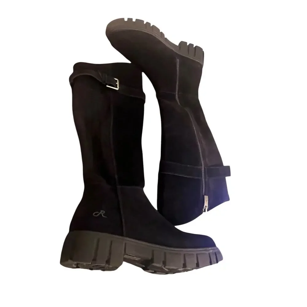 Religious Comfort Women’s 8 Equestrian Gypsy gorpcore knee high riding boots